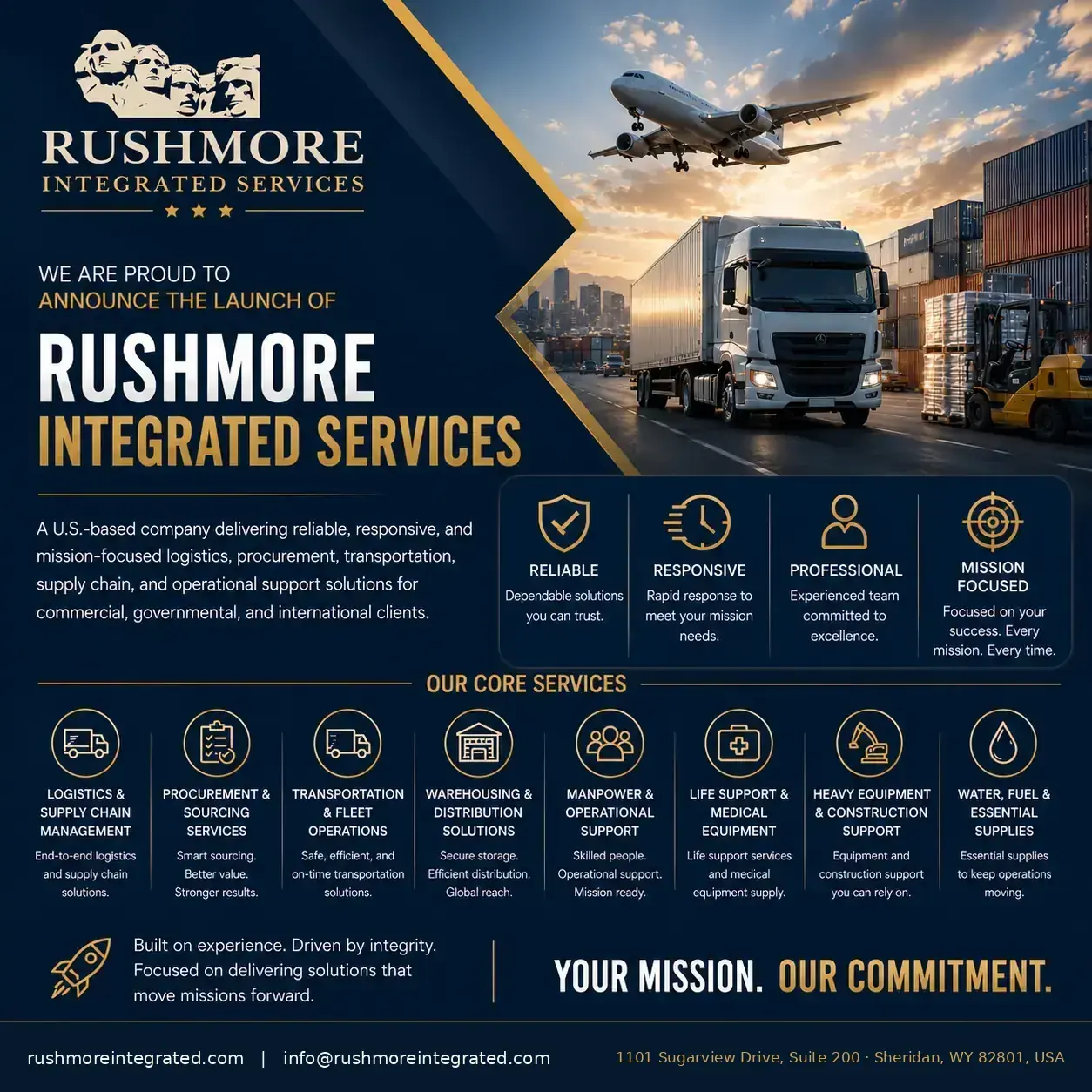 Rushmore United States and Middle East integrated operating platform