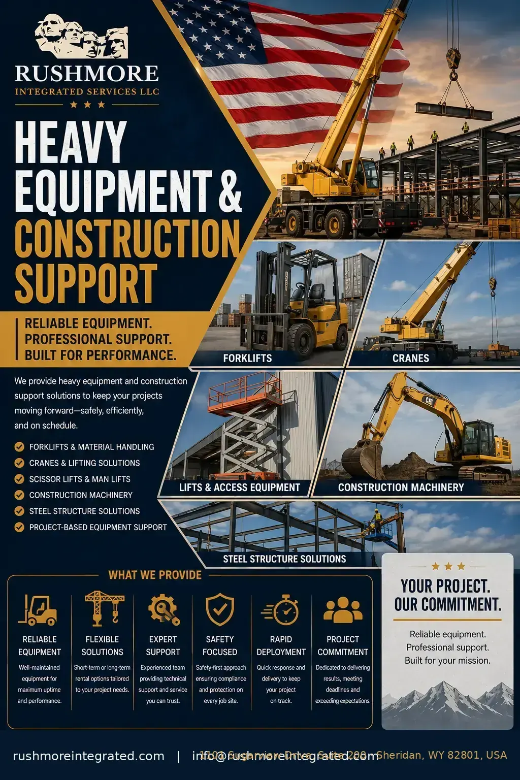 Heavy Equipment & Construction Support